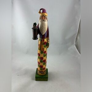 Jim Shore Heartwood Creek Santa "Heart is a Garden Where Love Bloom"s 12.5"